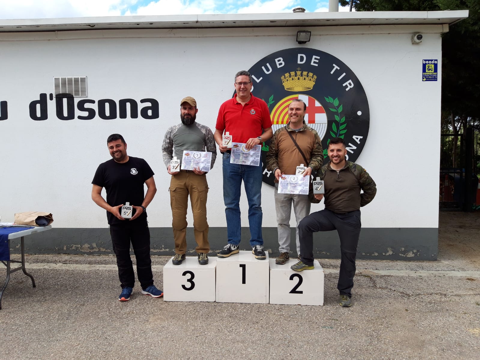 IGOR ERRASTI DESTACADO DEPORTISTA DE LA FEDERACION NAVARRA DE TIRO OLIMPICO PRIMER CLASIFICADO EN LA TIRADA DE RIFLE PRS ORGANIZDA POR EL CLUB DE TIRO OSONA.